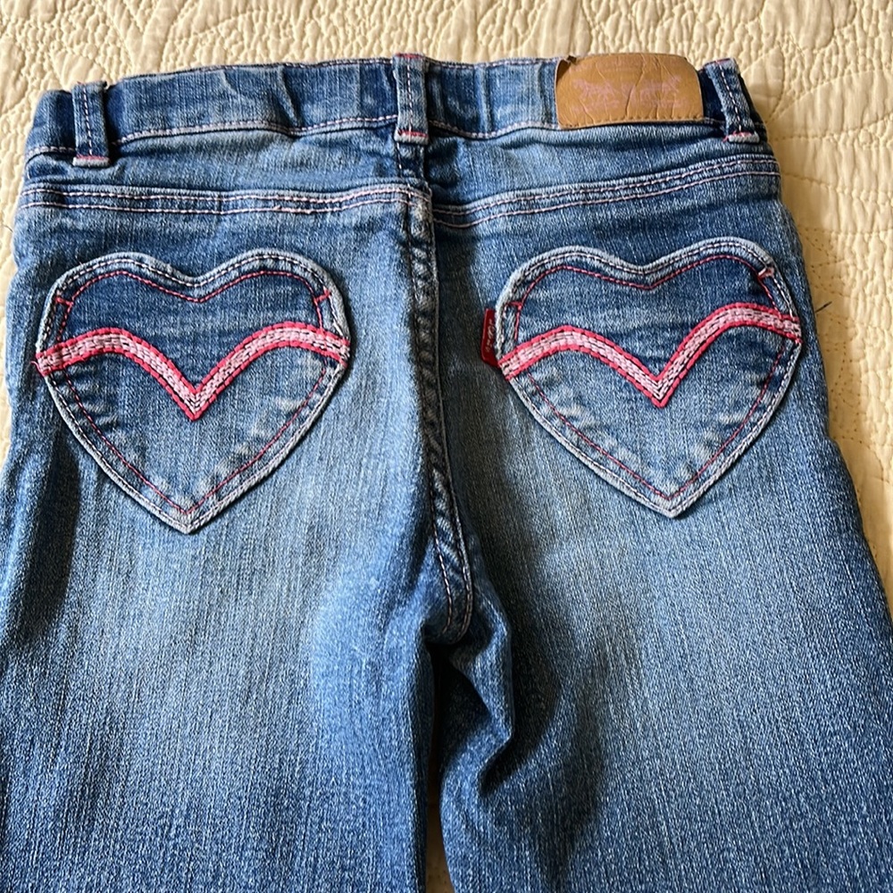 Levi’s Heart pocket Jean leggings